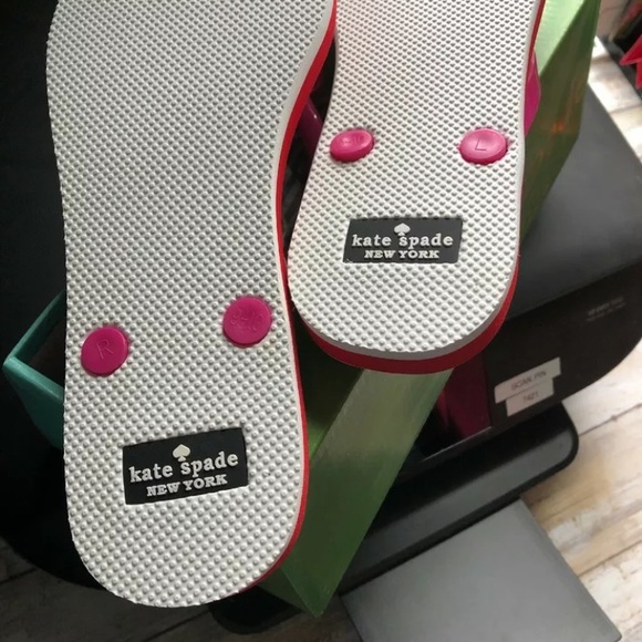 Kate Spade Nova Sandals. NIB hot pink size 10 - Picture 4 of 8